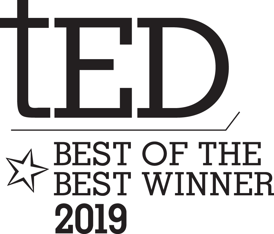tED Magazine Best Of The Best Award - 2019