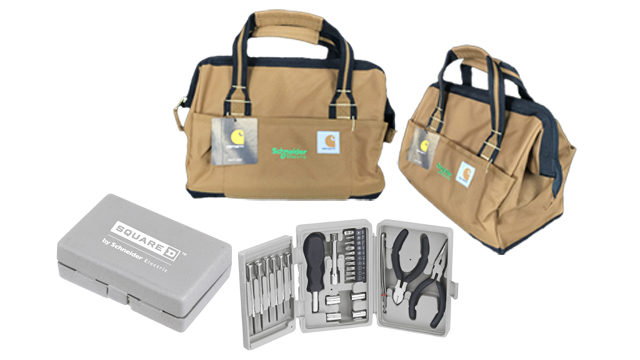 Schneider Electric Carhartt Tool Bag and Square D 32-peice Tool Kit