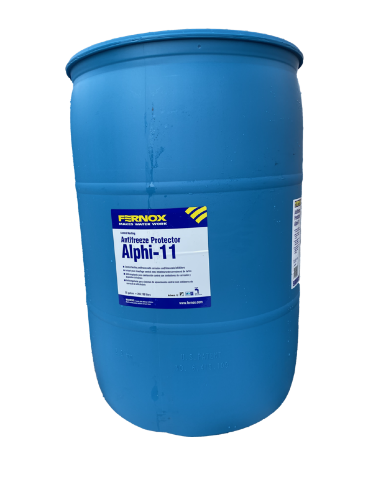 Alphi-11 Protector is a combined antifreeze & inhibitor providing protection against internal corrosion and limescale formation. 55 Gallon