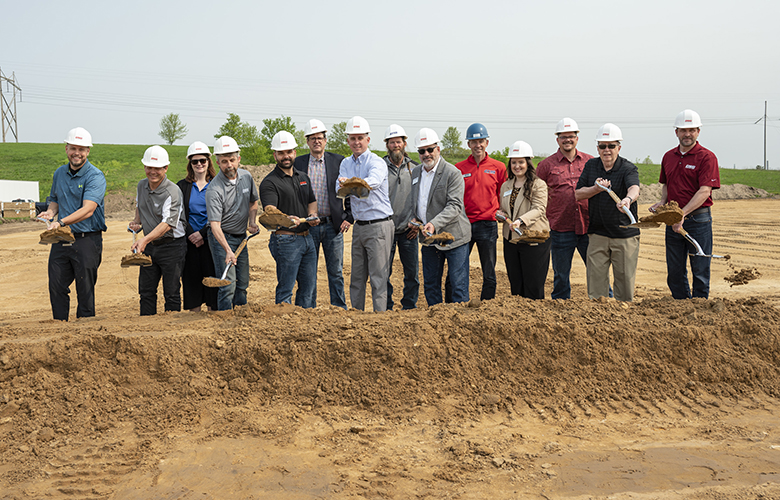 DSG has broken ground for a new facility in Eau Claire, Wisconsin