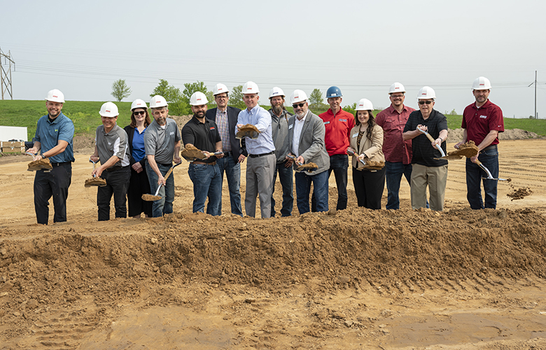 DSG has broken ground for a new facility in Eau Claire, Wisconsin