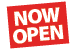 NOW OPEN!