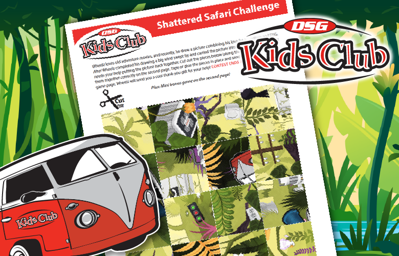 DSG Kids Club -  The Shattered Safari Challenge!