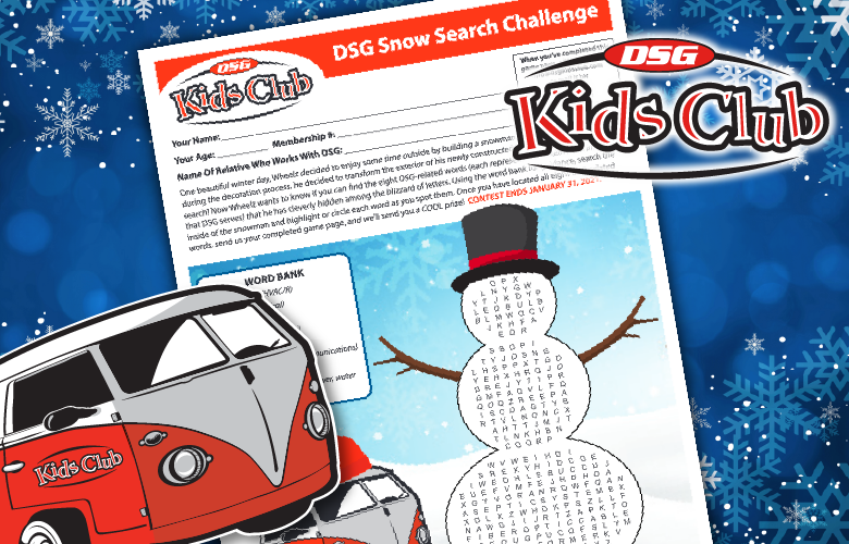 DSG Kids Club - Snow Search Challenge Contest
