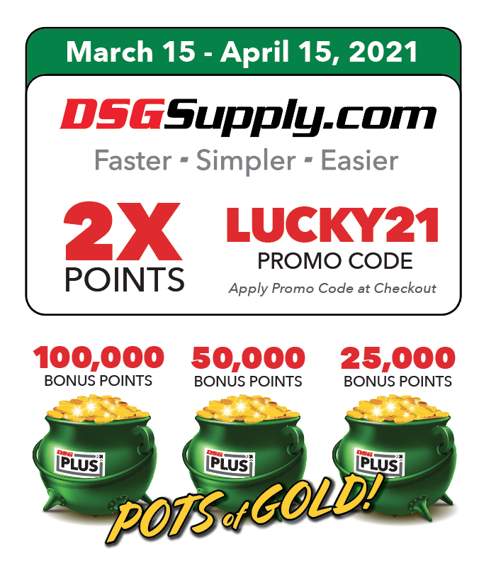 DSG Plus Pots of Gold Promo