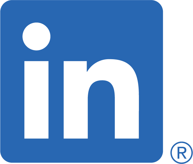 Blue LinkedIn Logo