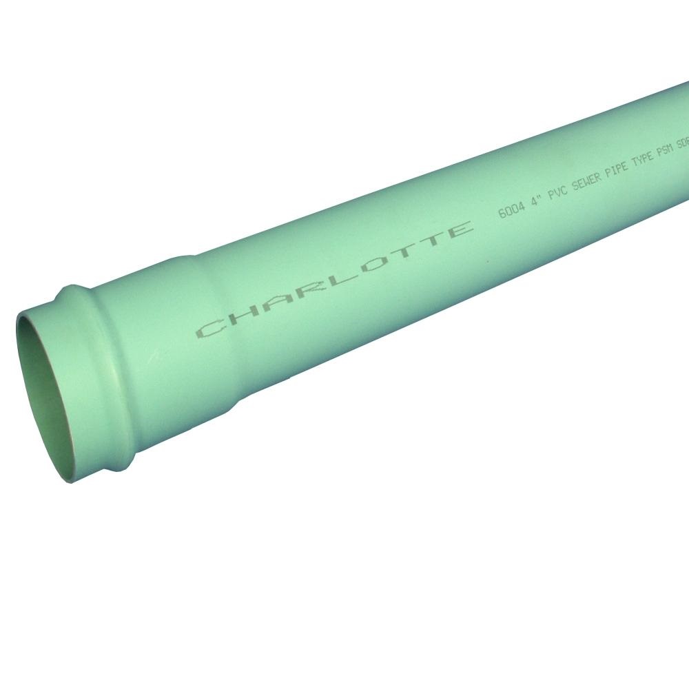 PVC Pipe 4"X14' SDR23.5 GJ Sewer
