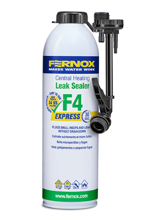 F4 - Leak Sealer  is suitable to seal small leaks and weeps which may cause pressure loss and boiler breakdown.  F4 Express 400ml